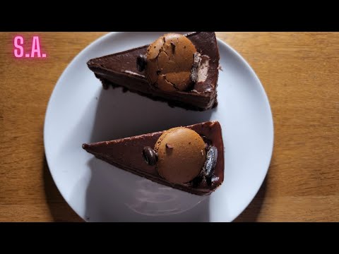 Asmr || Chocolate Cake Slices Eating Sounds (NOTALKING)