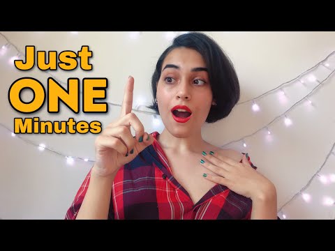 ONE Minute ASMR Gum Chewing / Mouth Sounds / One Minute ASMR
