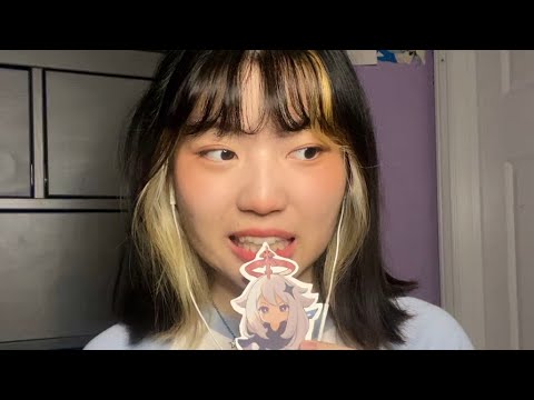 ASMR eating paimon because i ran out of food | Mouth Sounds, NOmnoms