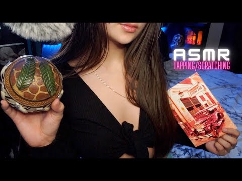 ASMR Whispered Fast And Aggressive Tapping, Scratching, Hand Movements Mic Triggers Assortment