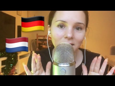 German & Dutch Up Close Whispers For Tingles [ASMR]