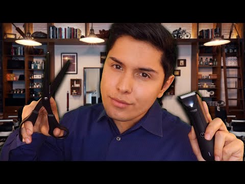 ASMR | Relaxing Barber Shop Role Play!