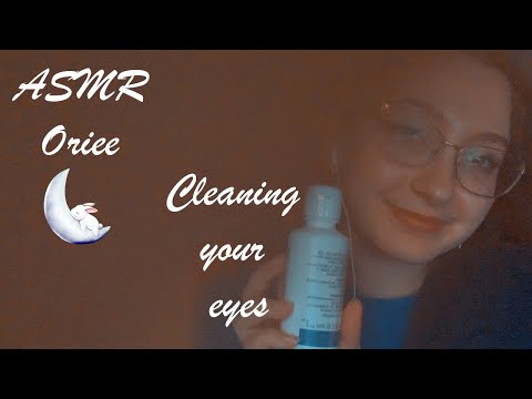 ASMR | Cleaning your eyes 👀