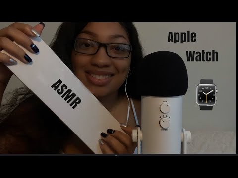 ASMR | Series 5 Apple Watch Unboxing⌚️ + Gum Chewing & Whispering