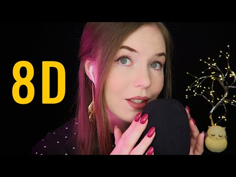 8D ASMR - Pure Whispering Around Your Head