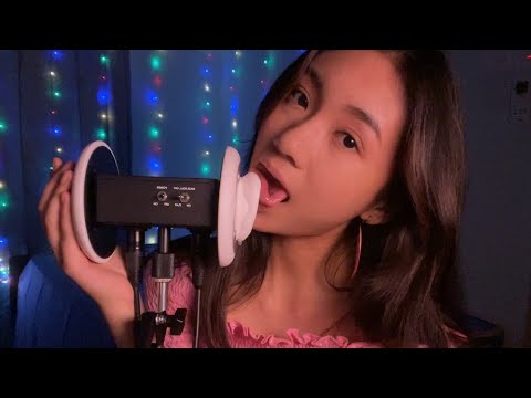 ASMR ~ Sensitive Ear Licking To Relax You 👅👂😴