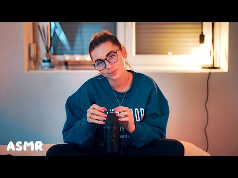 ASMR | Mic Scratching - Brain Scratching with my Nails🎤 | No Talking for Sleep 4K [German]