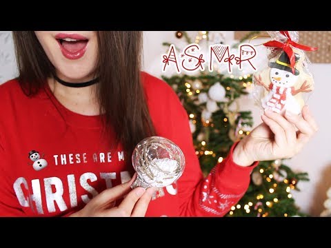 ASMR 👂🏻 🎅🏼 Christmas Déco de Noël sur mon sapin : tapping & scratching