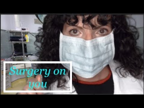 ASMR Roleplay Performing Surgery On You (No Talking)