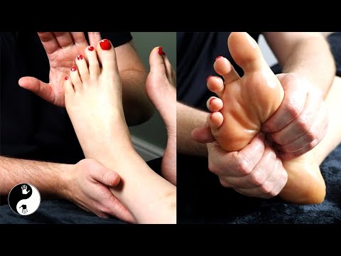 [ASMR] BEST Ever FOOT Massage So She Said - Relaxing Foot Massage For Stressed Nurse [No Talking]