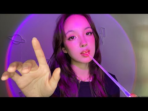 ASMR | Negative Energy Plucking, Face Touching, and Skincare + Layered Sounds