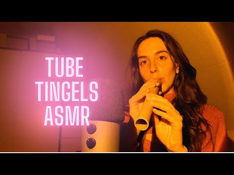 ASMR | Tube Tingels | New & Unpredictable Triggers | Mouth Sounds | Tapping