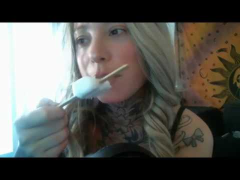 ASMR/ Popsicle Licking - Mouth sounds - Trigger Words