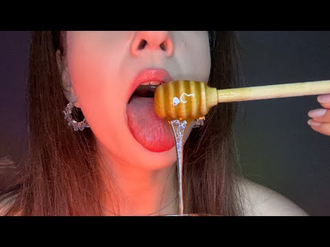 ASMR Mouth sounds 🍯 Honey