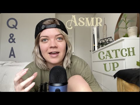 Catch up with Mads 🤍 asmr Q&A ~  {whisper ramblin about things ya'll want to know ✨}
