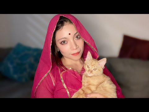 ASMR Indian Sorceress Turns You Into a Cat 🐈 * Soft-spoken, Purr sounds *