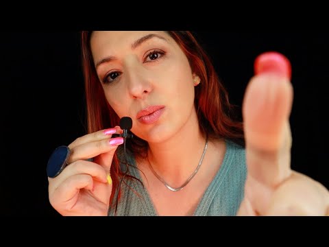 ASMR Clicky Gum chewing, Face tracing (Lofi)