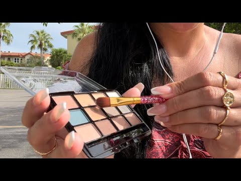 1 Minute ASMR Doing Your Makeup in 1 Minute (and 16 seconds)💄☀️🌴
