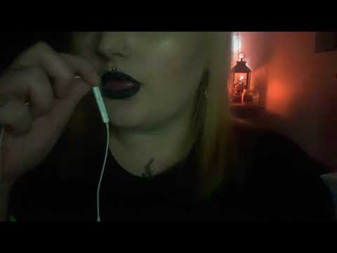 🎃 ASMR • Licking & Wet Mouth Sounds 🎃