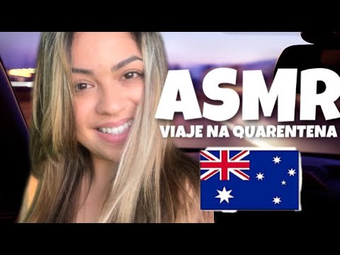 [ASMR] Viagem virtual para relaxar // Série UBER Ep. 1 - AUSTRÁLIA