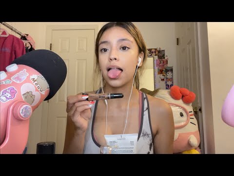 asmr || random GRWM *chaotic* 💖👑💅🏼(up at 1am for no reason😭) *to go nowhere*