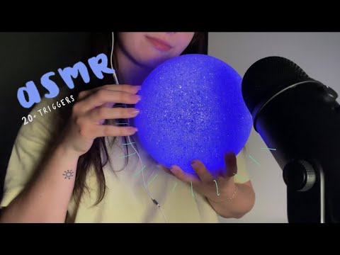 20+ ASMR TRIGGERS IN UNDER 10 MINUTES