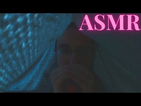 ASMR telling you a quick story under the covers