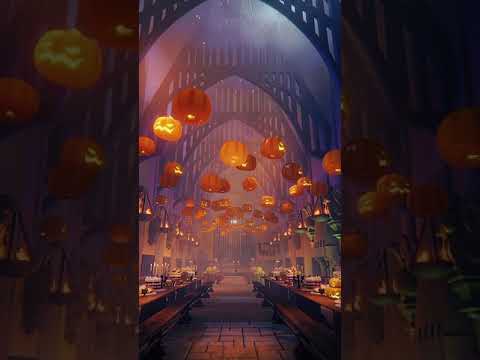 Hogwarts Halloween #shorts ◈ The Great Hall Feast
