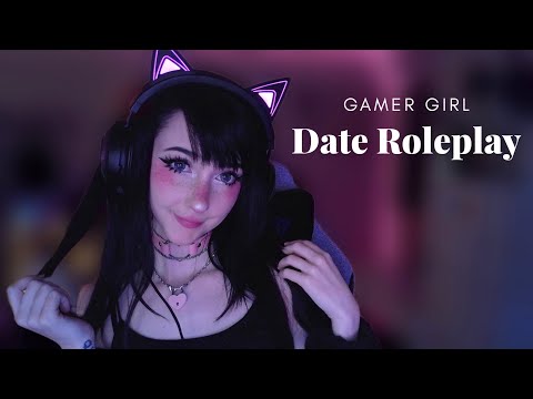 ASMR ☾ 𝐘𝐨𝐮𝐫 𝐂𝐮𝐭𝐞 𝐆𝐚𝐦𝐞𝐫 𝐆𝐢𝐫𝐥 𝐃𝐚𝐭𝐞 [soft spoken ramble, gamer girl date roleplay]