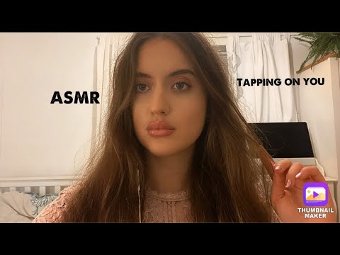 ASMR Tapping on my camera | mouth sounds