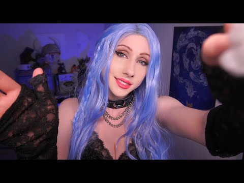 Goth Girlfriend Cleans Your Ears✨ASMR  I Leyna inu