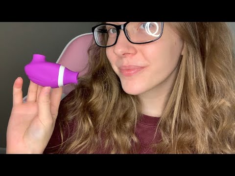 ASMR Unboxing + Reviewing Funzze Adult Toy - Sucking & Licking Vibrator