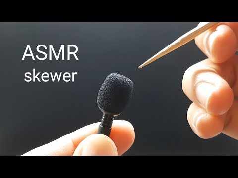 Scratching Microphone by Skewer - ASMR Scratching Mic I No Talking I Satisfying Video