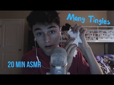 MY FIRST ASMR VIDEO! (Mouth Sounds, Tapping, and MORE)