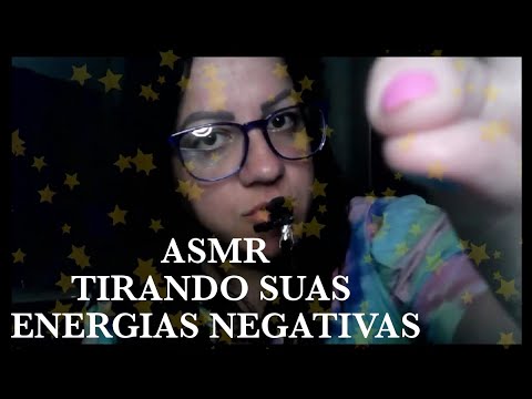 [ASMR] tirando suas energias negativas #asmr #asmrsounds #asmreatingshow #asmrportugues
