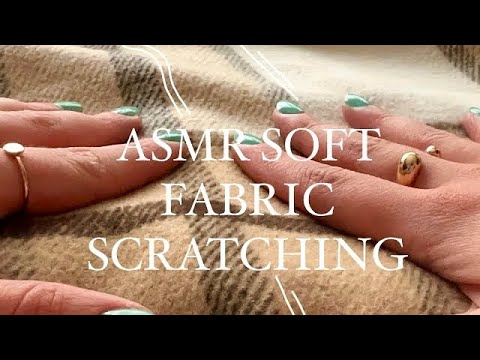 ASMR Soft Fabric Scratching / Fluffy Carpet, Soft Fabrics For Relaxation And Sleep (no talking)