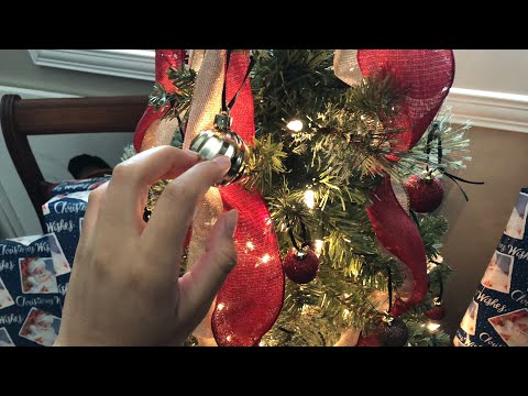 ASMR Christmas Tree tapping