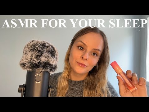 ASMR - Most relaxing triggers with whispering for a DEEP SLEEP SESSION (so soft and relaxing)