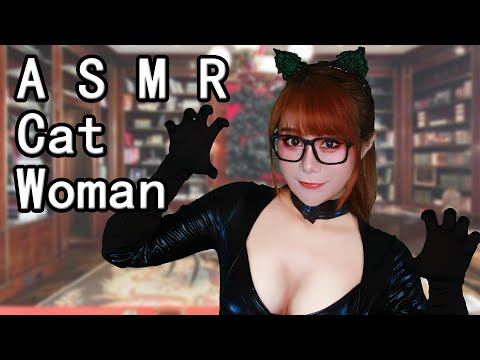 ASMR Catwoman Role Play Visit Your Home Ask You Questions Politely