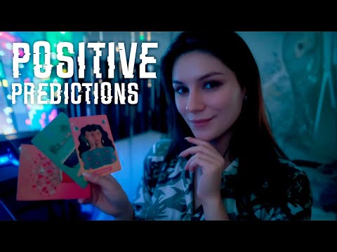 ASMR Positive New Year Predictions 💎 Close up Whisper from ear to ear, Tapping