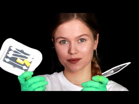 [ASMR] Tingly Ear Cleaning. Care with Gloves (Latex, Nitrile, Rubber)