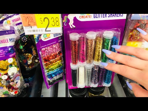 ASMR! Tapping In Walmart With Long Nails!!!