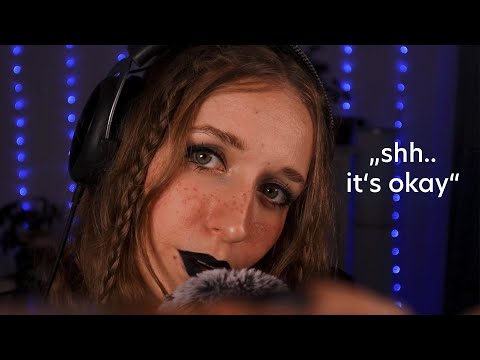 ASMR "shh.. it's okay" - Up Close Personal Attention