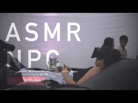 ASMR NPC: LaTurbo Spa, VR Oculus Rift Experience 10/4/14 (Tapping, Sticky Fingers, Scalp Massage)