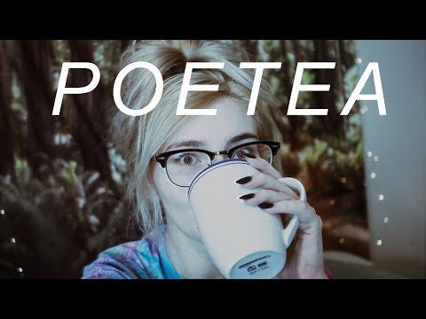 tea time and ready twisted poetry w/ clover (ASMR- rambling and reading)