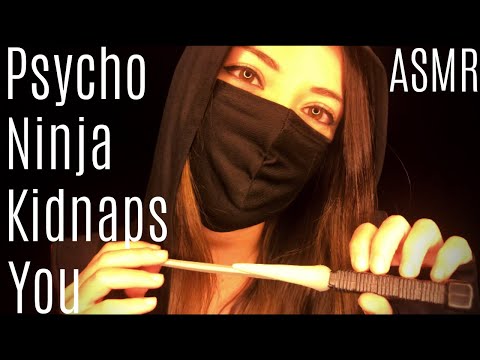 ASMR | Psycho Ninja Kidnaps You & She's Bored (Personal Attention, Soft Spoken, Whisper, Role-Play)