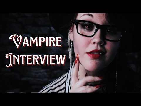 ASMR Vampire Asking You Personal Questions | The Blood Café, Part 2