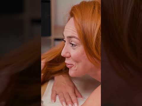 massage talking / redhead Alena