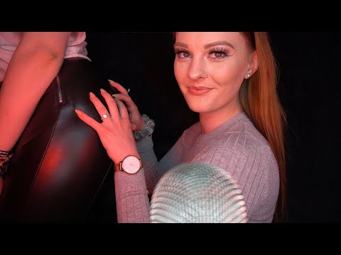 ASMR | LEATHER 😏 SCRATCHING & TAPPING 😈