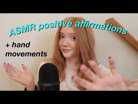 ASMR ~ Positive Affirmations ~ Help With Stress & Relaxation ~ Everything Will Be Ok...
